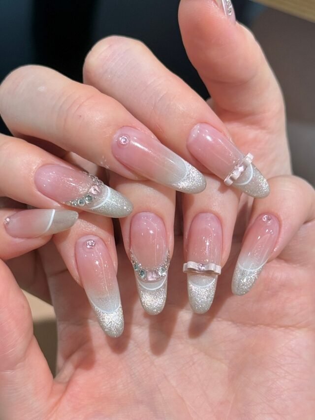 mẫu nail mắt mèo 19