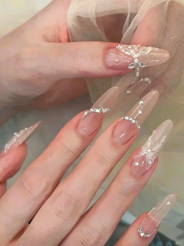 mẫu nail bling bling 19