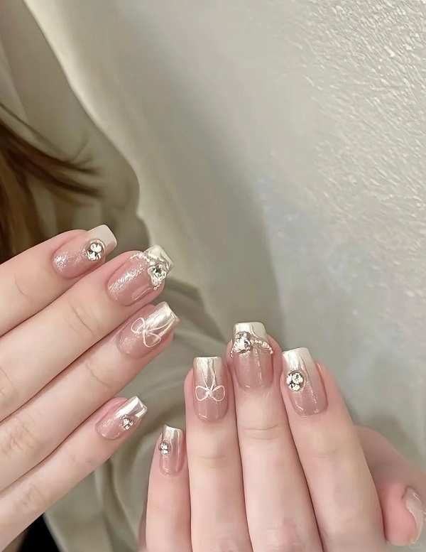mẫu nail bling bling 23