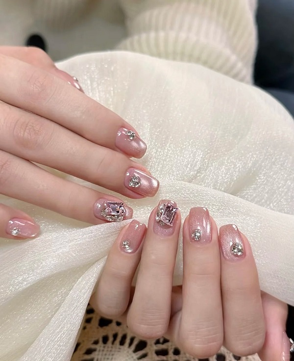 mẫu nail bling bling 25