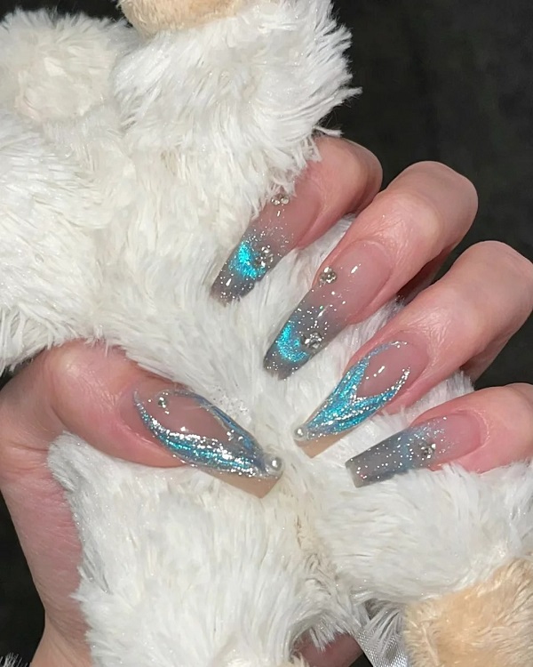 mẫu nail bling bling 3