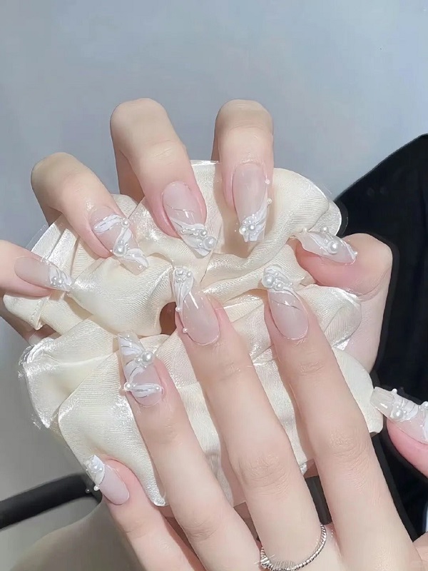 mẫu nail bling bling 9