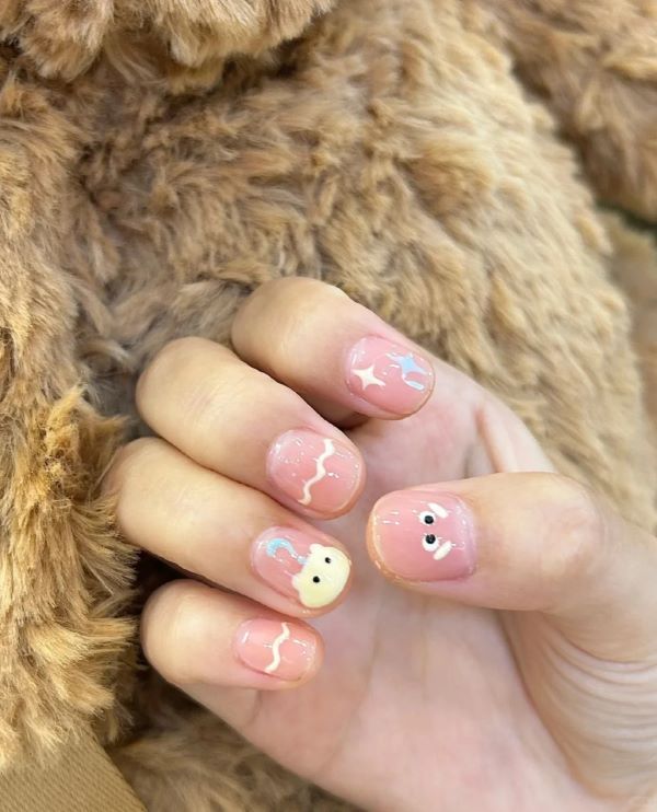 mẫu nail cute 10