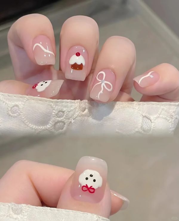 mẫu nail cute 12
