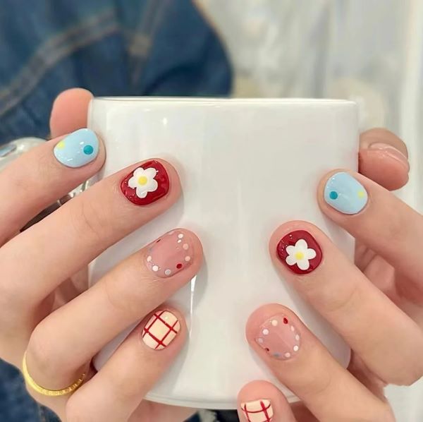 mẫu nail cute 26