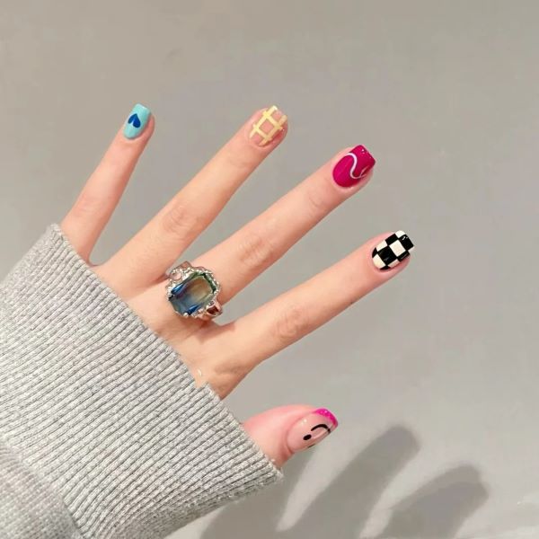 mẫu nail cute 29