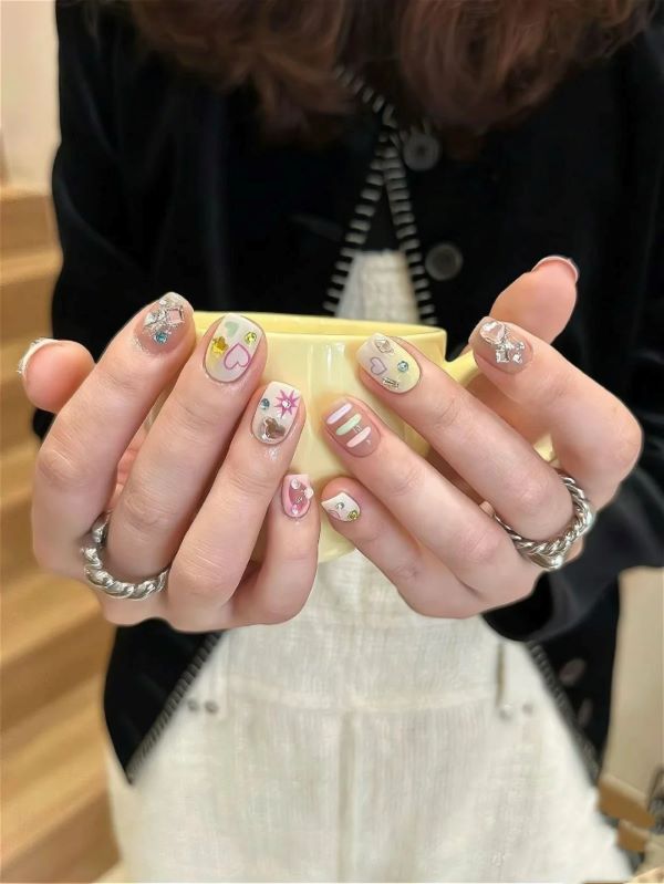 mẫu nail cute 