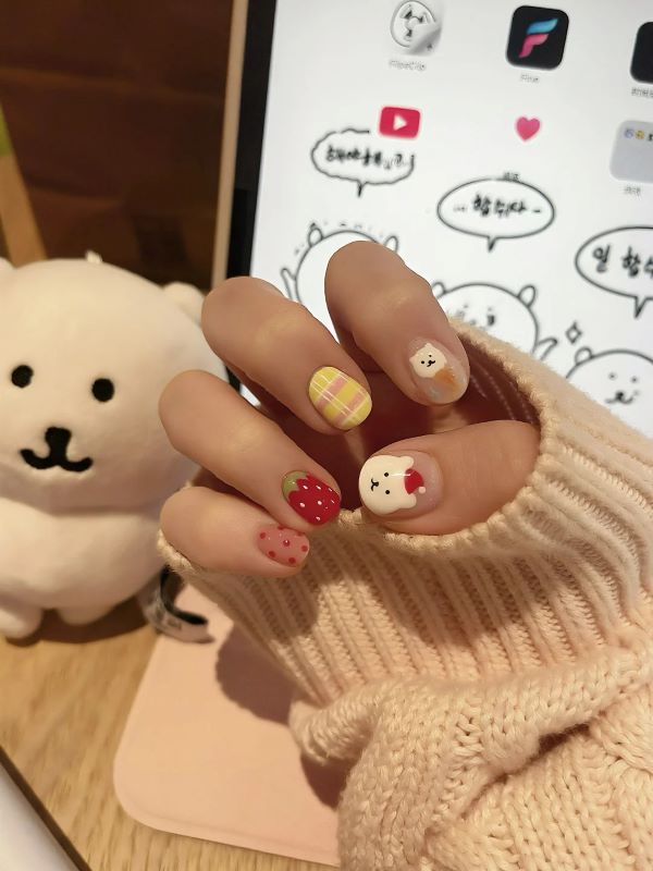 mẫu nail cute 5