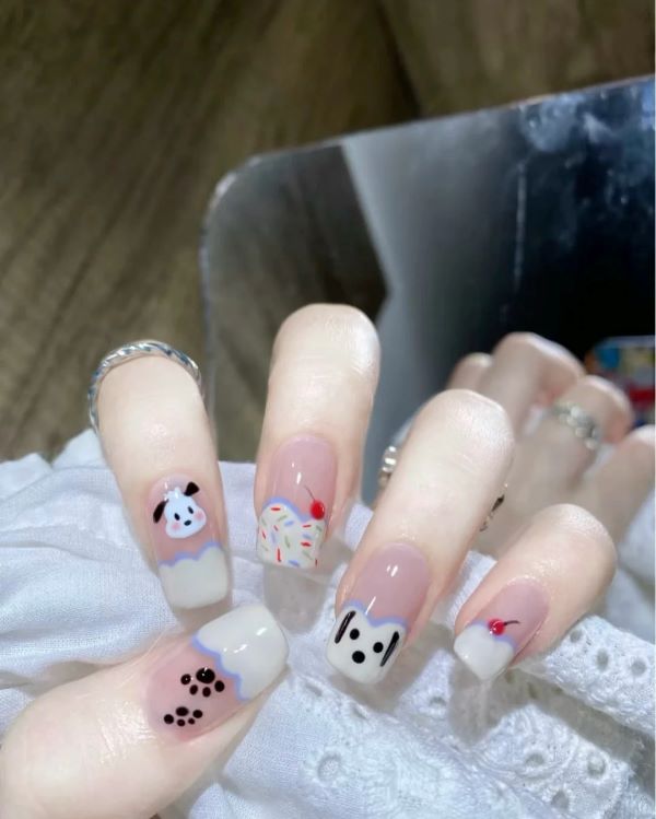 mẫu nail cute 6