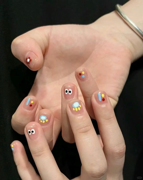 mẫu nail cute 7