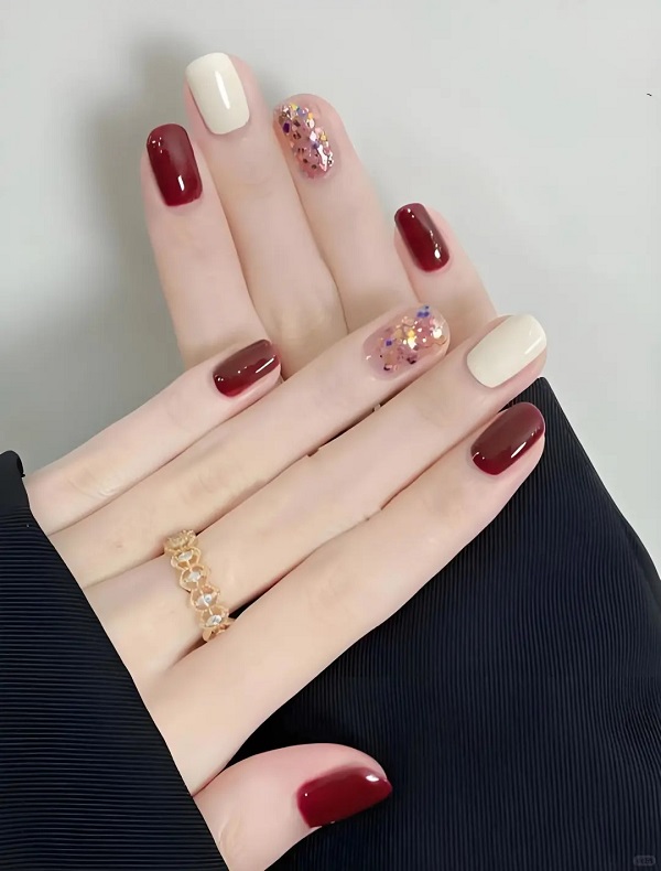 mẫu nail đơn giản 6
