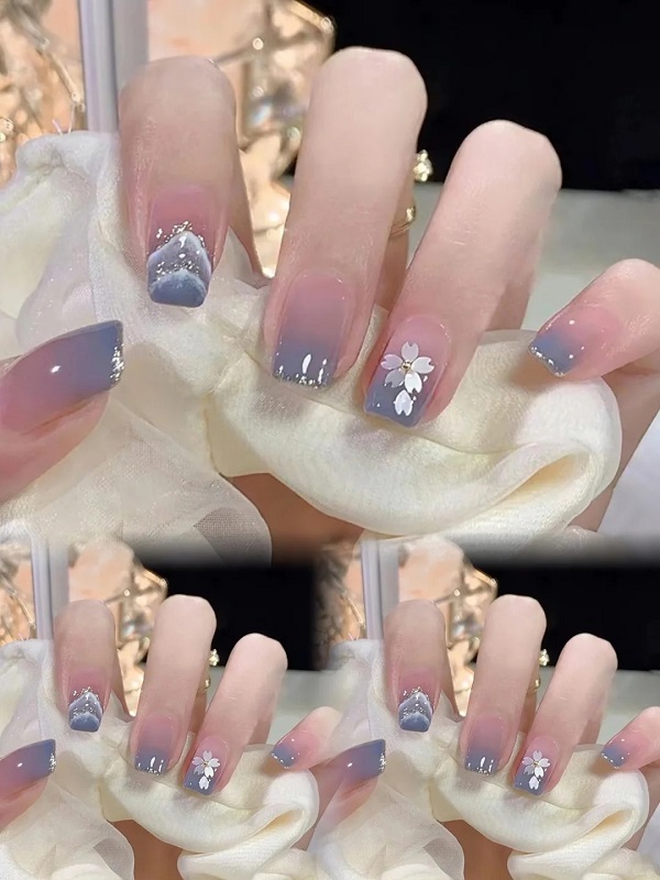 mẫu nail đơn giản học sinh