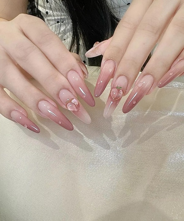 mẫu nail đơn giản sang trọng 1