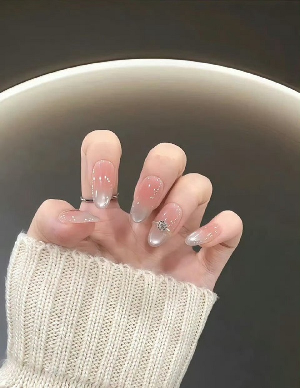 mẫu nail mắt mèo 11