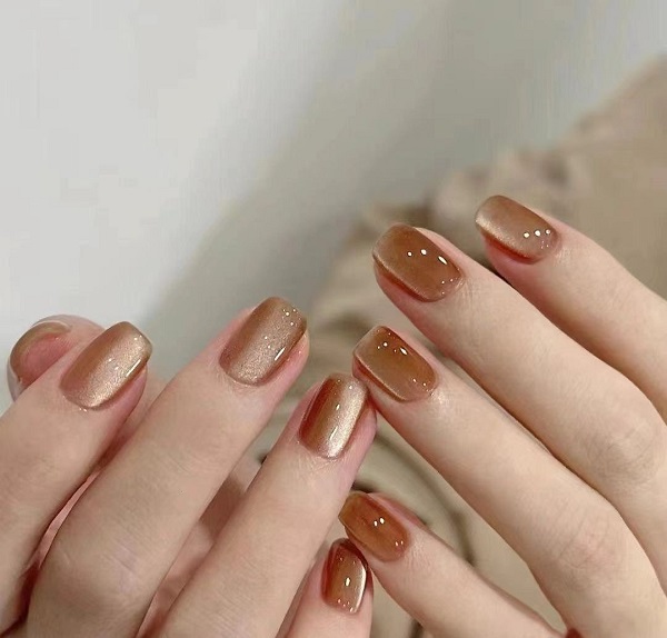 mẫu nail mắt mèo 15