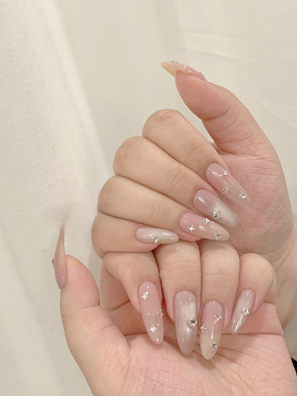 mẫu nail mắt mèo 17