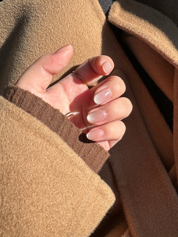 mẫu nail mắt mèo 5