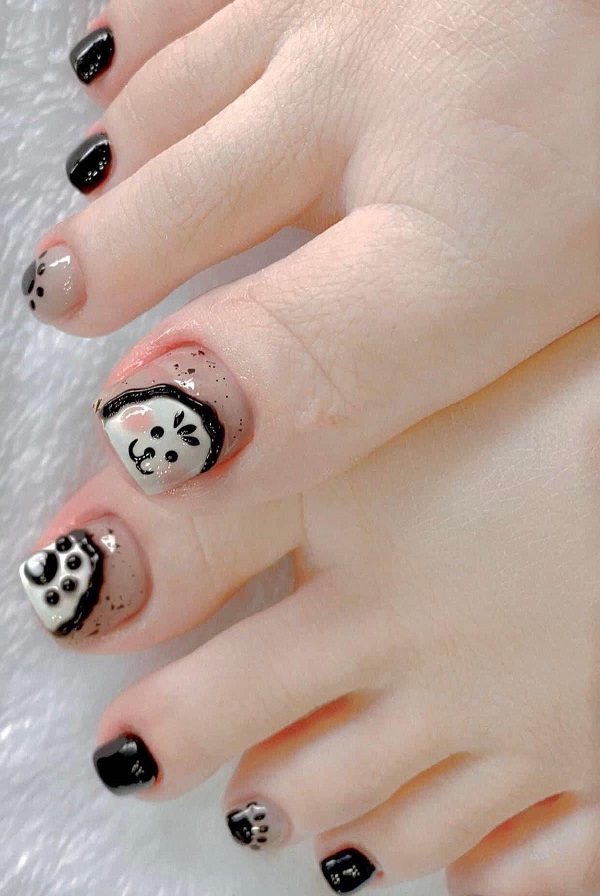 nail chân cute 26