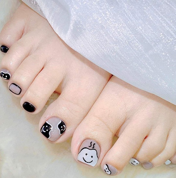 nail chân cute 27