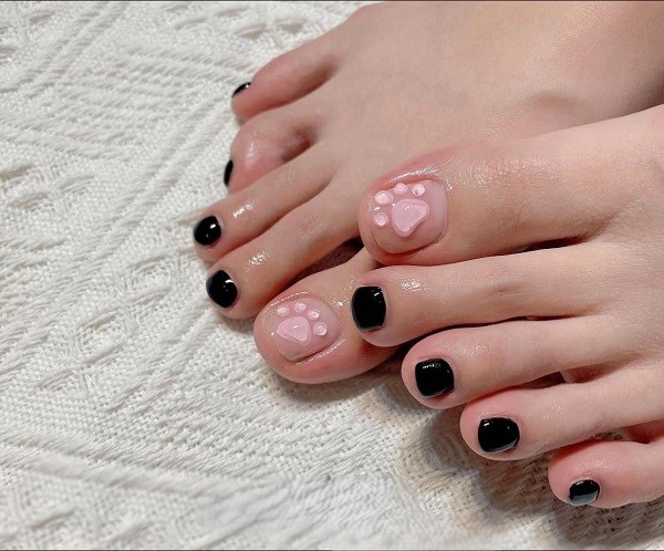 nail chân cute 7