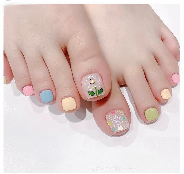 nail chân đi biển 16