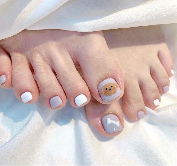 nail chân gấu 12