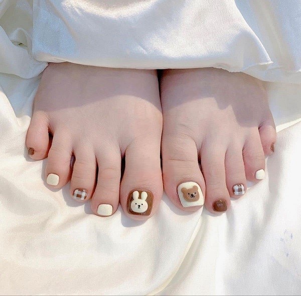 nail chân gấu 13