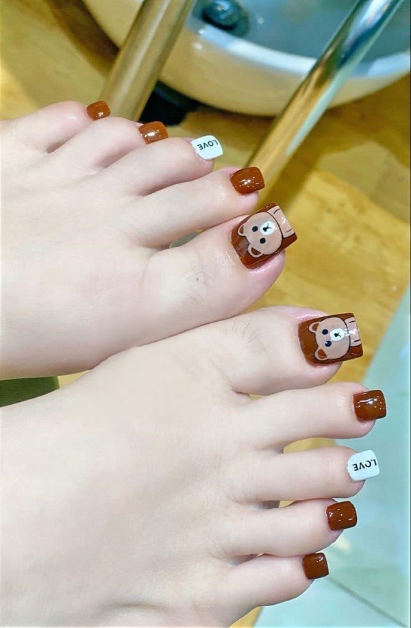 nail chân gấu 15