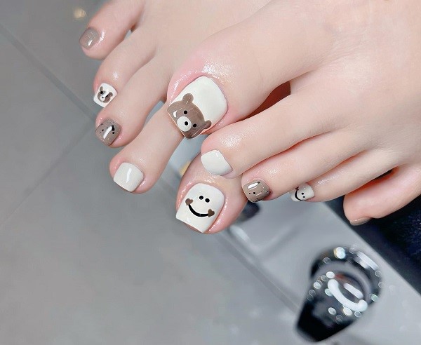 nail chân gấu 22