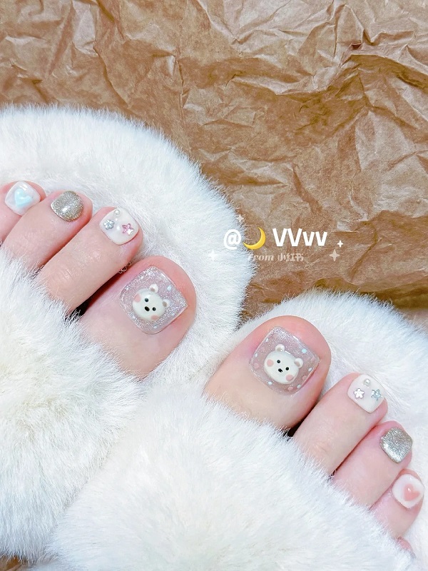 nail chân gấu 27