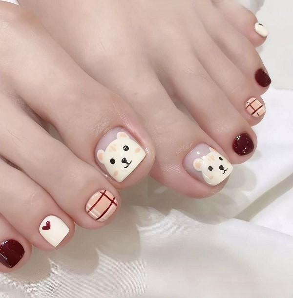 nail chân gấu 5