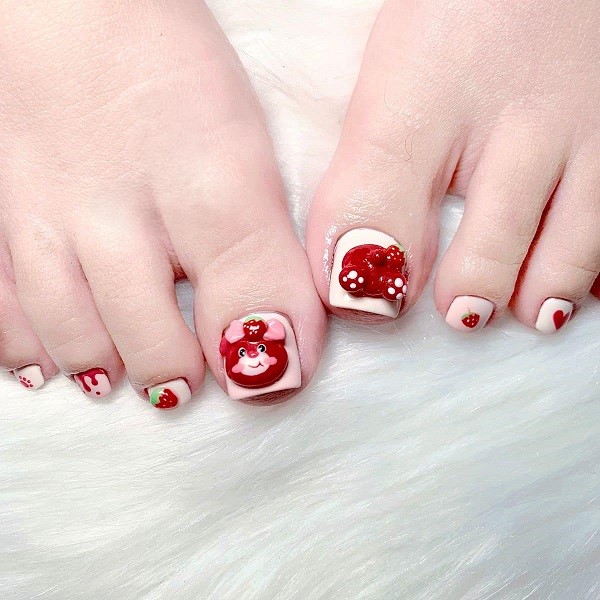 nail chân gấu 7