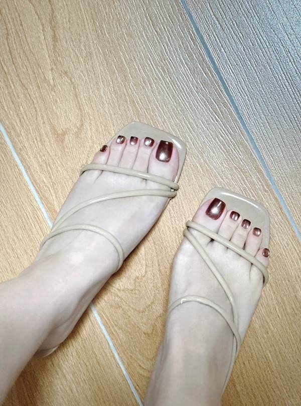 nail chân nâu tây 18