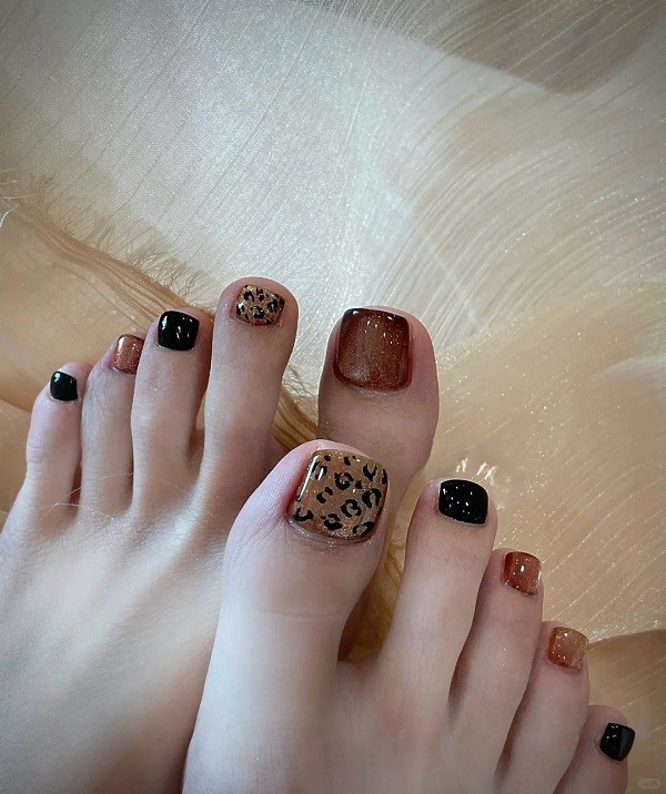 nail chân nâu tây 19
