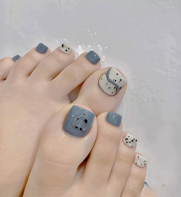 nail chân xanh dương 21