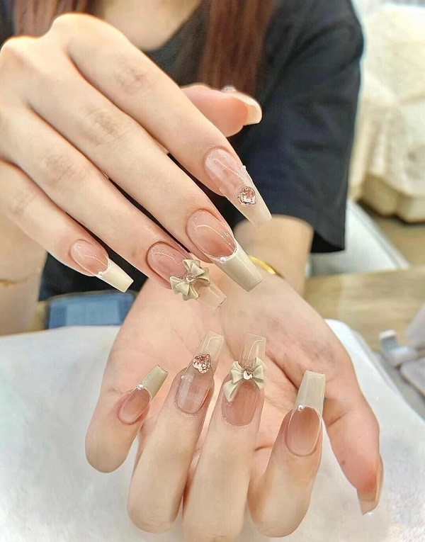 nail cho cô dâu