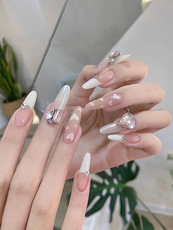 nail cô dâu 16