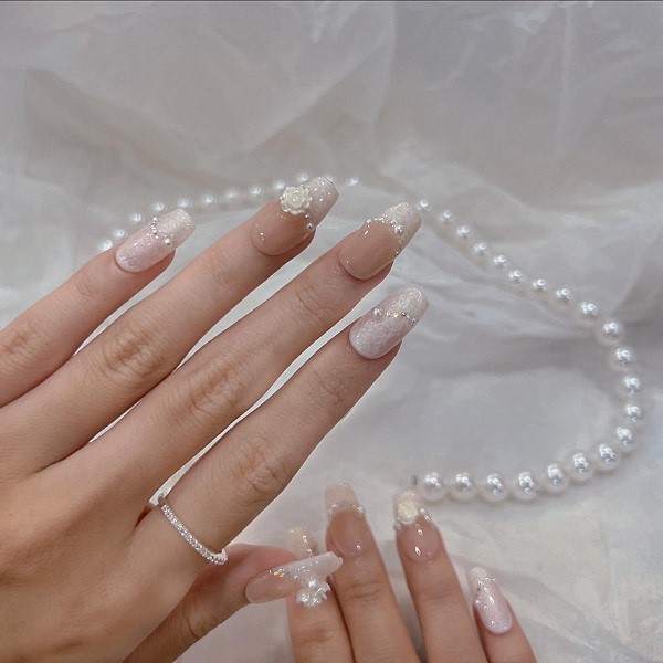 nail cô dâu 9