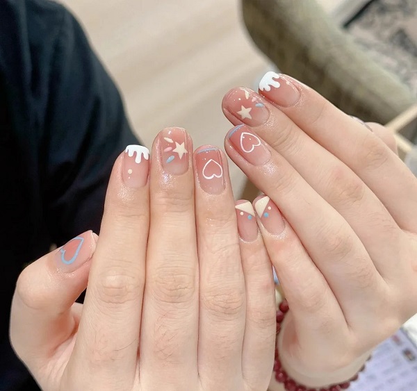 nail học sinh đơn giản