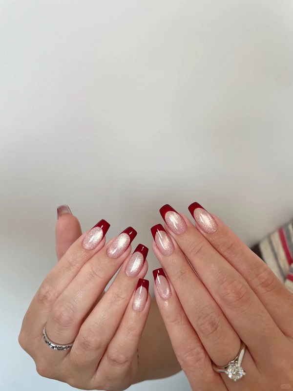 nail mắt mèo đỏ 26
