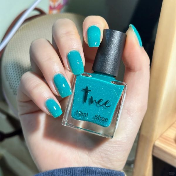 nail màu xanh ngọc 11