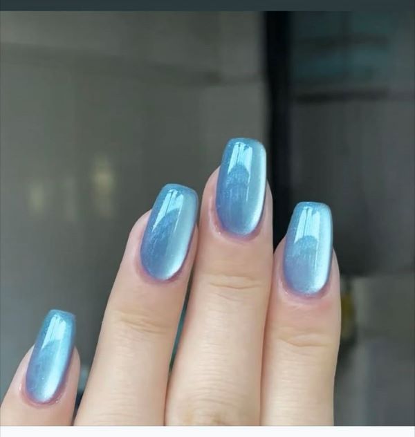 nail màu xanh ngọc 18