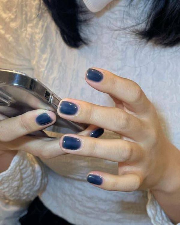 nail màu xanh ngọc 25