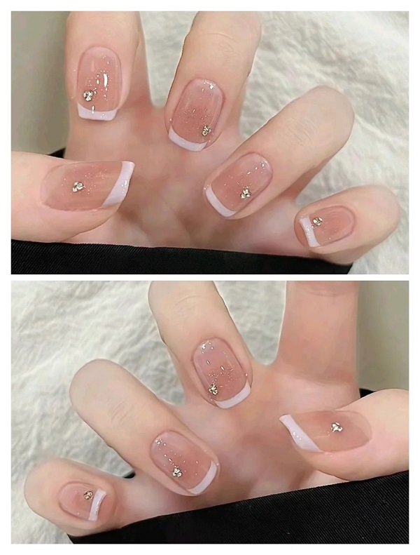 nail vuông ngắn 10