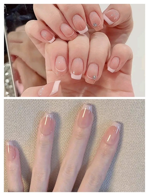 nail vuông ngắn 12