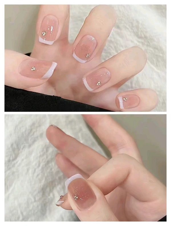 nail vuông ngắn 14