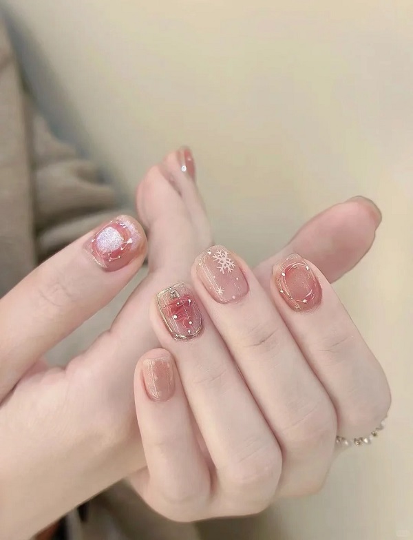nail vuông ngắn 23