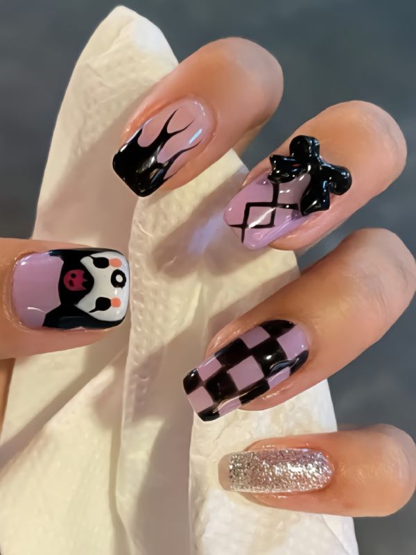 nail kuromi 6