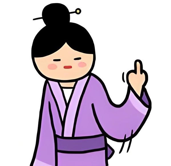 ảnh meme ngón giữa