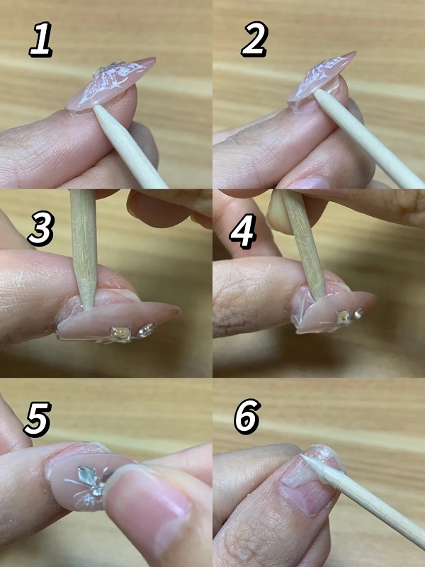 cách gỡ móng giả tại nhà